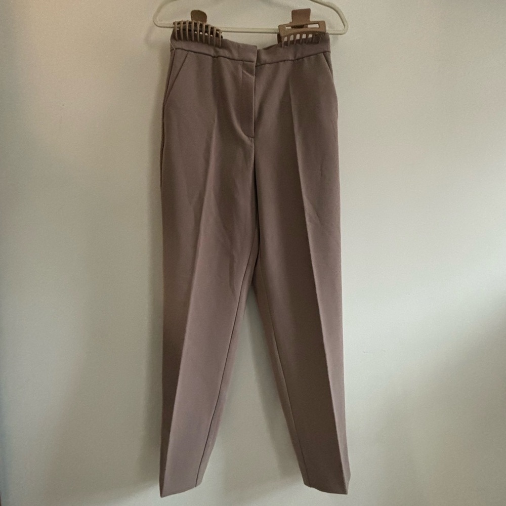 Babaton Taupe Pantsuit Pants